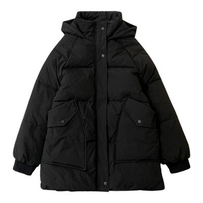 2-300斤胖妹妹连帽加厚棉衣棉服