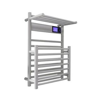 德威智能电热毛巾架家用卫生间浴巾烘干碳纤维加热动白色
