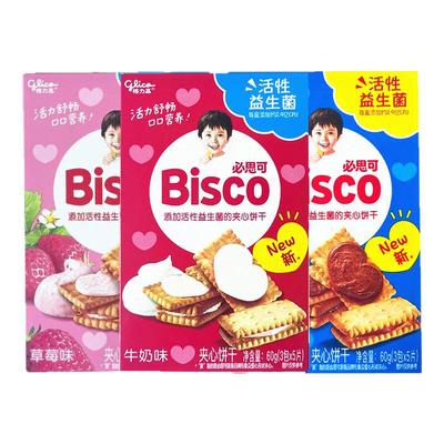 格力高必思可益生菌夹心饼干