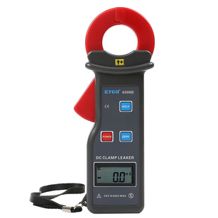 铱泰ETCR6300D直流钳形漏电表汽车漏电检测仪表毫安直流钳表