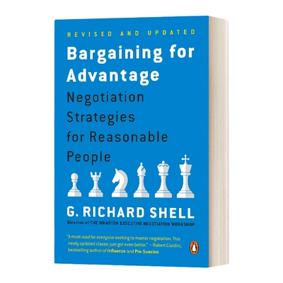 英文原版 Bargaining for Advantage 谈出你的优势 英文版 进口英语原版书籍