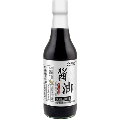 德仕利无麸质生抽酱油无碘无小麦