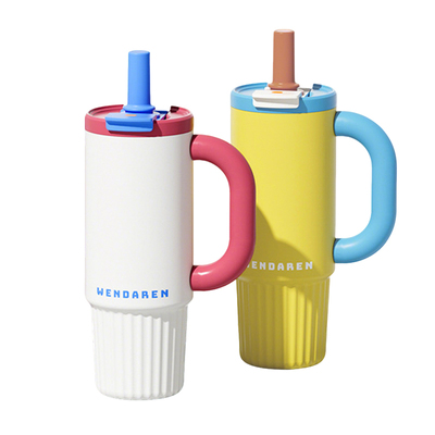 1000ML女生高颜值保温杯陶瓷内胆