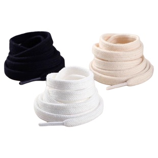 扁平纯棉鞋带男款女款空军一号白色黑色aj1af1儿童鞋带绳帆布鞋