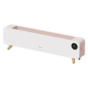 美的取暖器家用石墨烯黑科技大面积发热浴室暖风机客厅卧室踢脚线