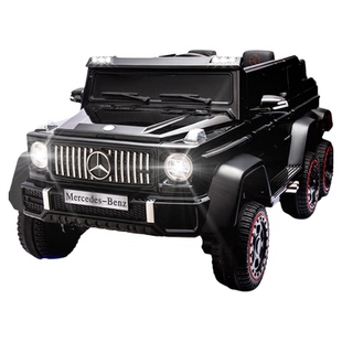 奔驰大g双人儿童电动车6四轮汽车宝宝玩具车大人男女孩遥控越野车