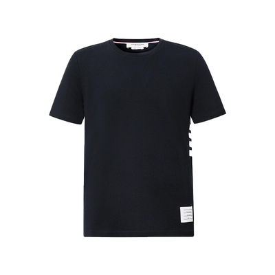 【自营】Thom Browne春夏新品男士经典纯色棉质圆领休闲短袖T恤