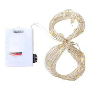 小彩灯LED满天星灯串铜丝灯生日蛋糕礼物装饰鲜花花束花艺diy材料