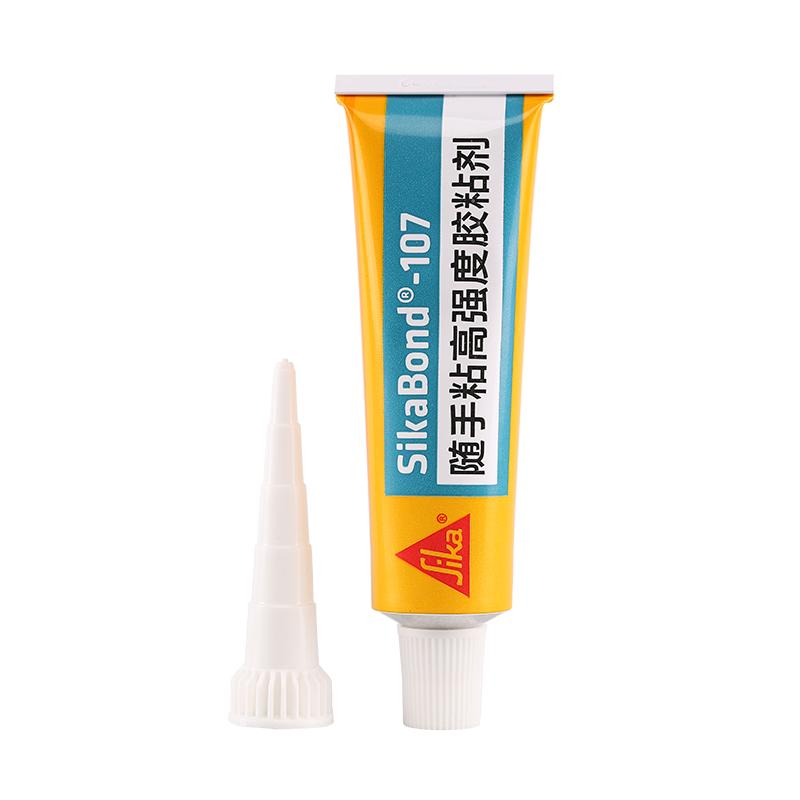西卡ms强力免钉胶107高粘墙面瓷砖置物架挂钩免打孔镜子专用胶水