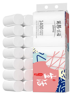 丽邦卷纸14卷家用纸巾实惠装