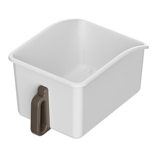 厨房收纳盒橱柜带轮收纳箱调味料储物箱高柜带把手吊柜杂物整理盒