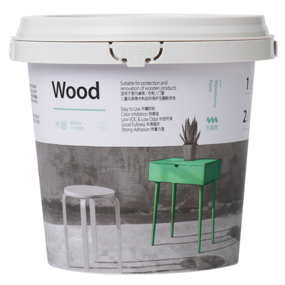 黑色水性木器漆家具木门改色漆