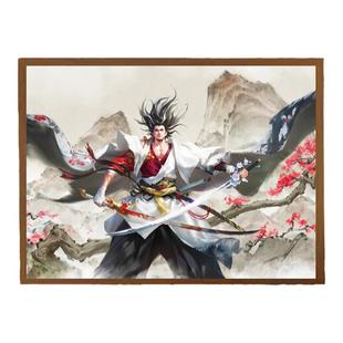 王者荣耀手办宫本地狱之眼橘右京孙策蒙恬澜周边动漫盲盒摆件礼物