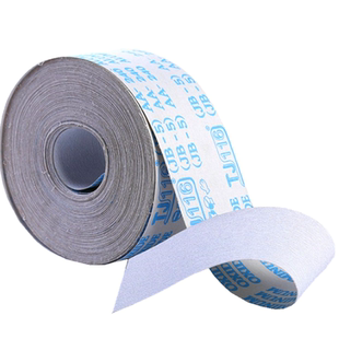 圣龙牌白色涂层手撕软布卷砂布纸砂皮JB-5砂布卷家具木工油漆打磨