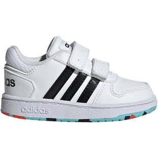 Adidas/阿迪达斯正品 Hoops 2.0 婴童舒适运动休闲鞋 H01551