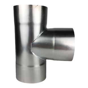 加厚不锈钢排烟管家用取暖炉子无缝烟管柴火灶烟囱烟筒三通弯头帽