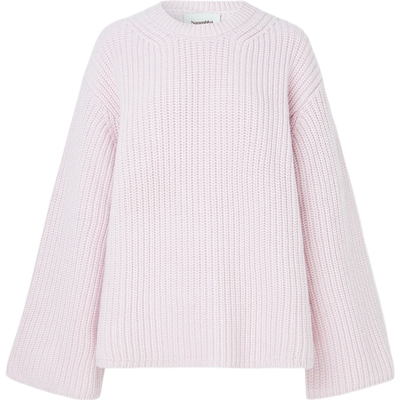 【季末折扣】Nanushka 女秋冬罗纹羊毛羊绒混纺毛衣