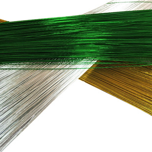 丝网丝袜花材料彩色仿真手工制作22号彩色小扎丝编制软细铁丝包邮