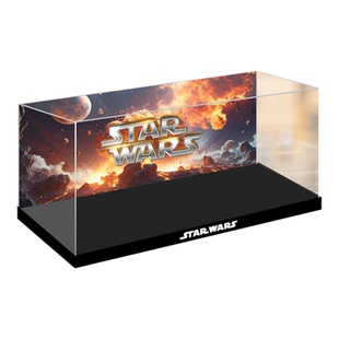 积木铠甲适用于乐高手办75441狩猎者攻击巡洋舰展示盒高清透明亚