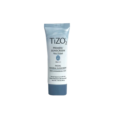TIZO2素颜物理防水防晒霜纯物理防晒隔离磨皮素颜霜哑光SPF40