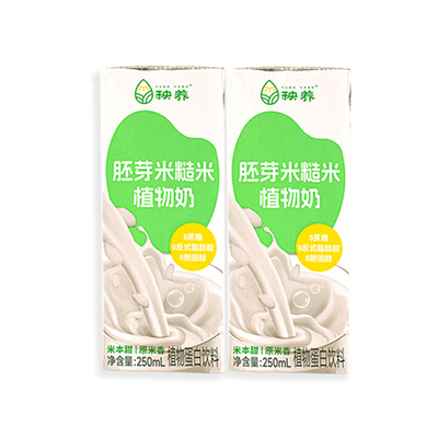 秧养胚芽米糙米奶敏宝米奶儿童植物奶米乳牛奶替代可选有机含钙奶