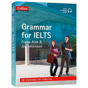 Grammar for IELTS 英文原版英语语法 柯林斯雅思语法 英文版雅思考试工具书 进口原版书籍 配 CD