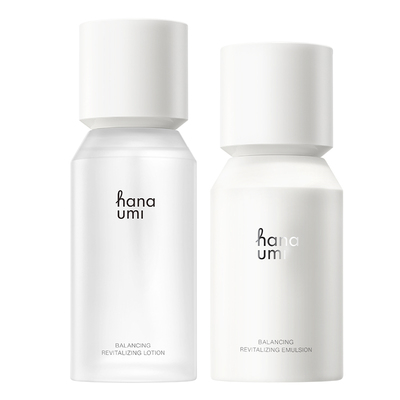Hanaumi花近敏肌舒缓水乳套装 花近爽肤水+密润乳组合装