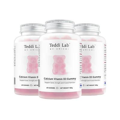 Teddilab钙D3小熊软糖澳洲进口