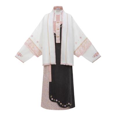 明宋混搭春秋日常汉服两片裙