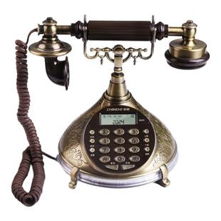 复古摆件电话座机客厅高档仿古摆件玄关电视柜装饰话机可打电话25