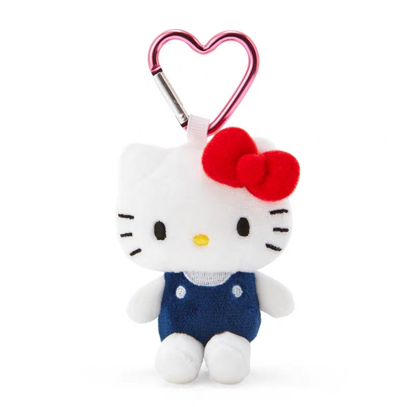 日本三丽鸥正版hellokitty智秀同款凯蒂猫公仔玩偶毛绒包挂件挂饰