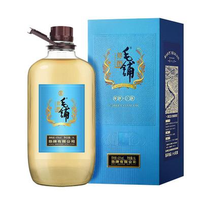 劲牌官方直供劲酒出品43度毛铺荞酒5L约10斤玻璃瓶桶装苦荞酒礼盒