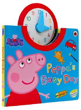 PeppaPig小猪佩奇时钟书时间认知