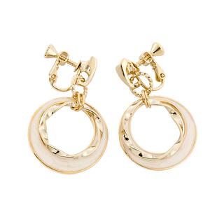 【自营】OSEWAYA耳夹女圆圈圈无耳洞女耳环气质多色耳坠圣诞礼物