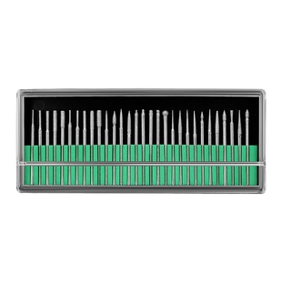 金刚石磨头2.35mm文玩玉石雕刻抛光电磨打磨头金刚砂磨针磨棒套装