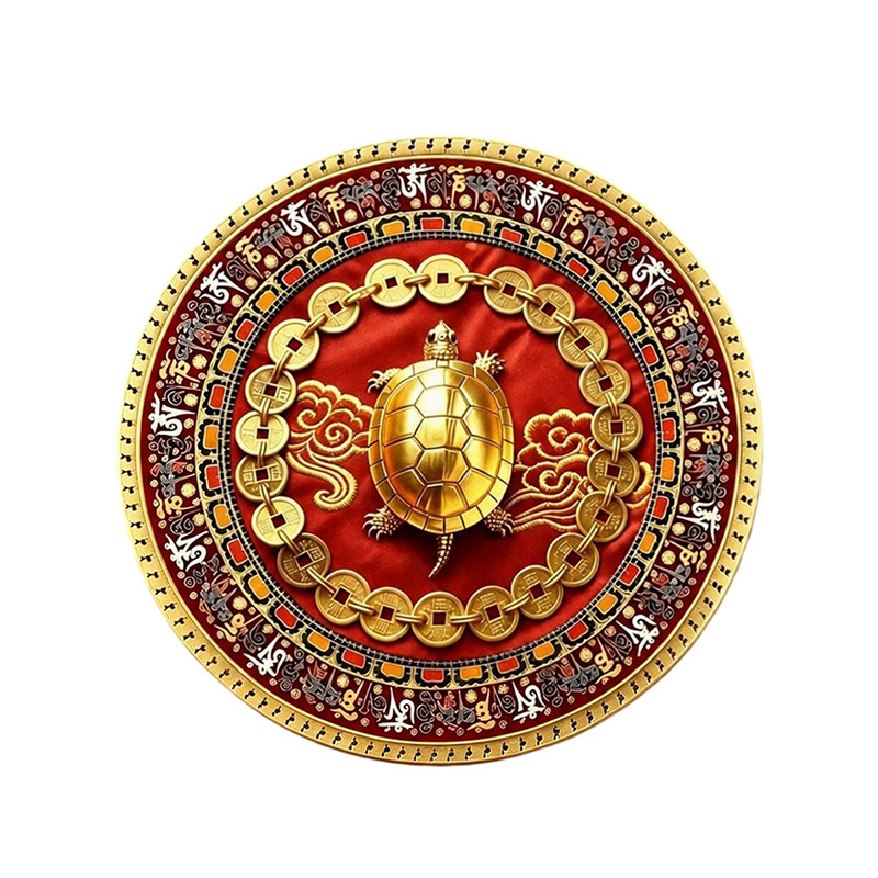 金钱龟鞋柜贴解决开门见鞋柜