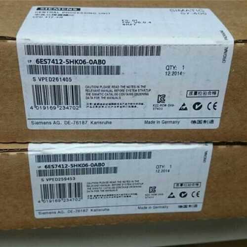 议价6ES7412-5HK06-0AB0西门子S7400控制器原装 6ES74125HK060AB0