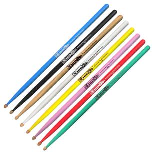 汉旗鼓棒架子鼓专业5a山胡桃木汉牌哑鼓锤7a爵士鼓军鼓专业打鼓棒