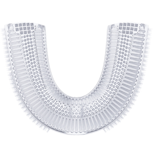 儿童电动牙刷头硅胶学生成人懒人刷牙美白神器通用替换头