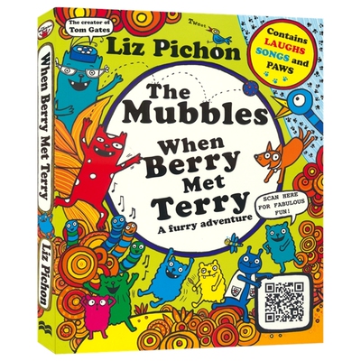 The Mubbles 2 When Berry Met Terry 桥梁漫画 微笑岛上的嘻哈一族2 小初文学儿童漫画故事 图画小说 英文原版进口儿童图书