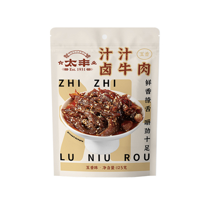 太丰食品汁汁牛肉干125g