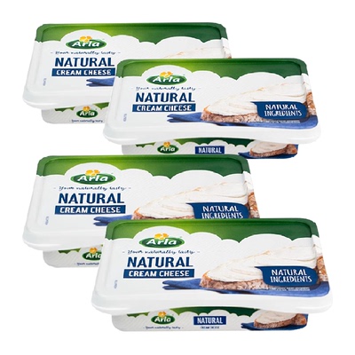 阿尔乐进口奶油奶酪150g×4盒