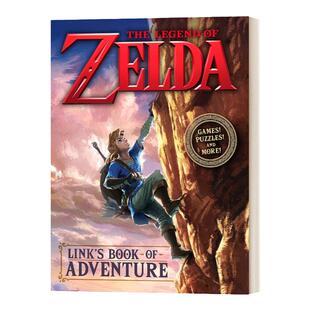 英文原版 Link's Book of Adventure Nintendo The Legend of Zelda 林克的冒险书 任天堂 塞尔达传说 赛达尔 萨尔达传说 英语书籍