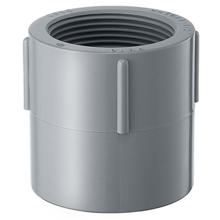 戎生美标CPVC内丝直接给水管接头对接塑料内牙直通PVC管活接配件