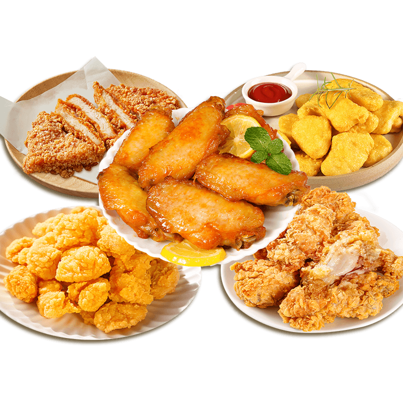 空气炸锅食材炸鸡鸡翅鸡排半成品