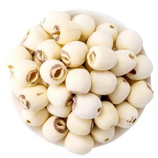 新货广昌特产手工无芯白莲子干货500g特级无硫有芯通心结婚用包邮