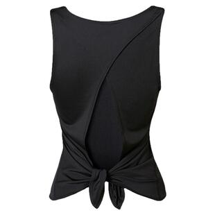 跨境2026休闲健身速干女子运动健身背心欧美绑结跑步罩衫瑜伽服