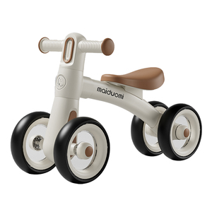 迈多米儿童平衡车1到3岁2周岁礼物宝宝学步车小孩滑步四轮滑行车