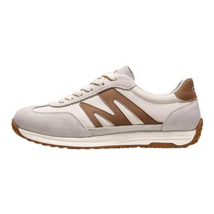 骆驼男鞋2026春季新款板鞋经典轻盈透气运动休闲鞋百搭复古德训鞋