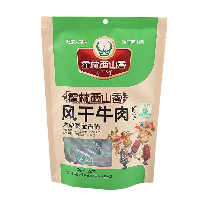 牛肉干科尔沁风干手撕内蒙古特产